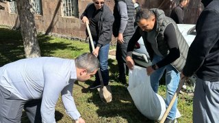 Staff of Investigative Committee together with Artur Poghosyan Took Part in Nationwide Community Clean-up Day